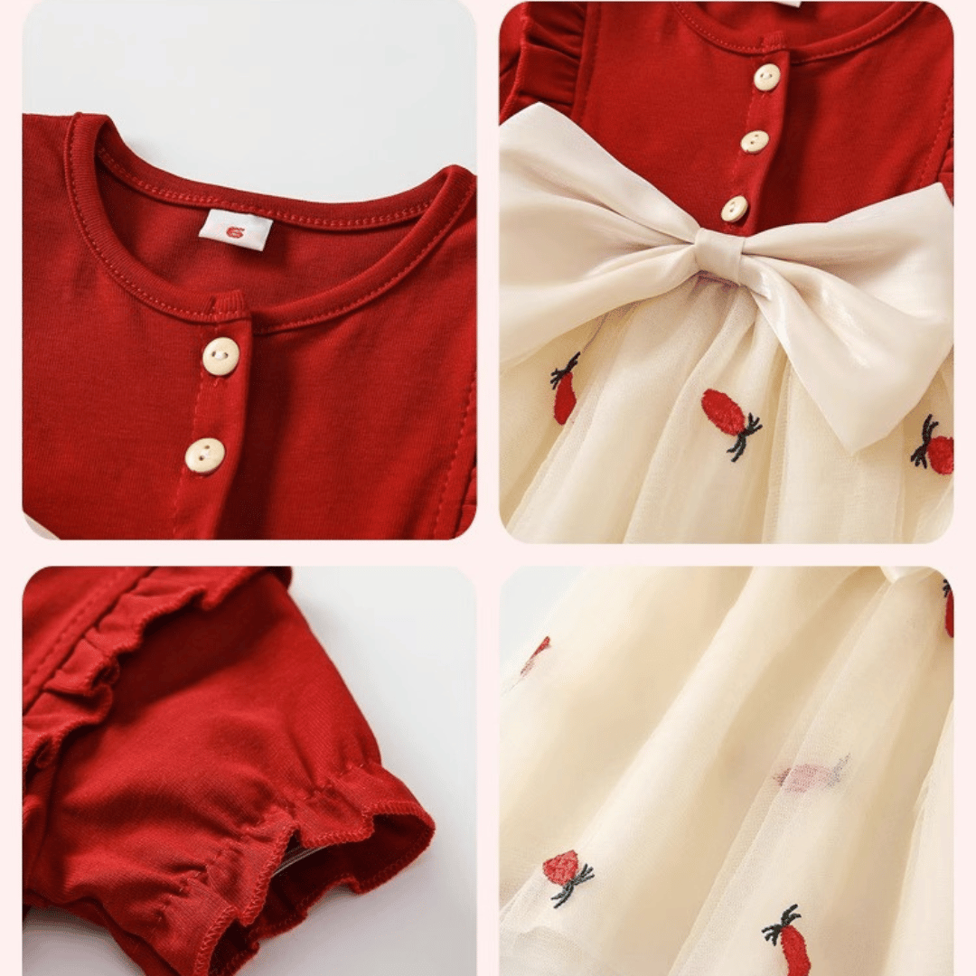 Pineapple Mesh Princess Dress