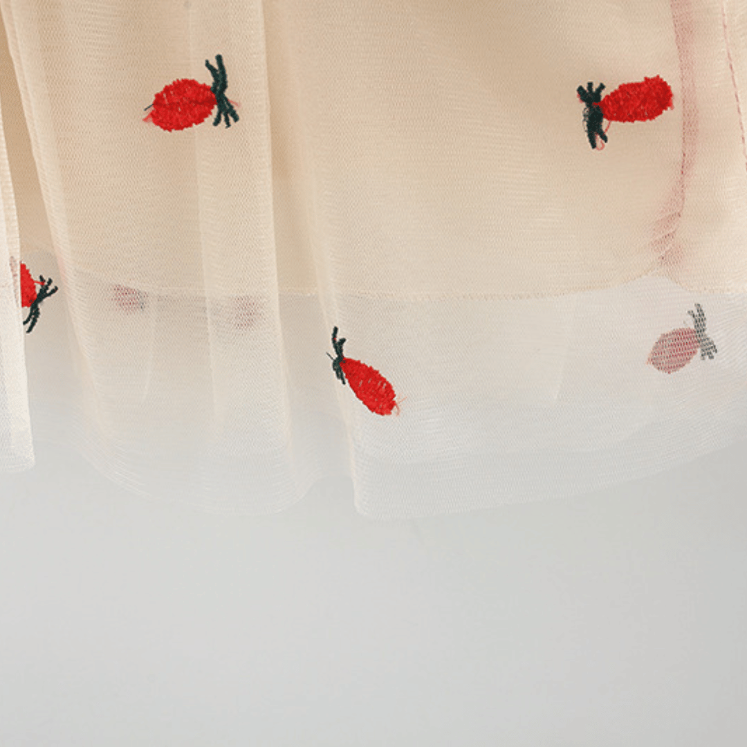 Pineapple Mesh Princess Dress