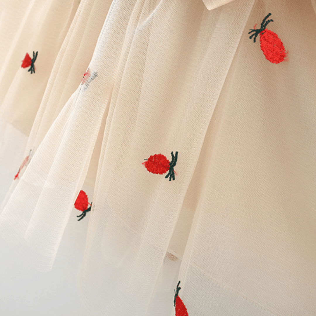 Pineapple Mesh Princess Dress