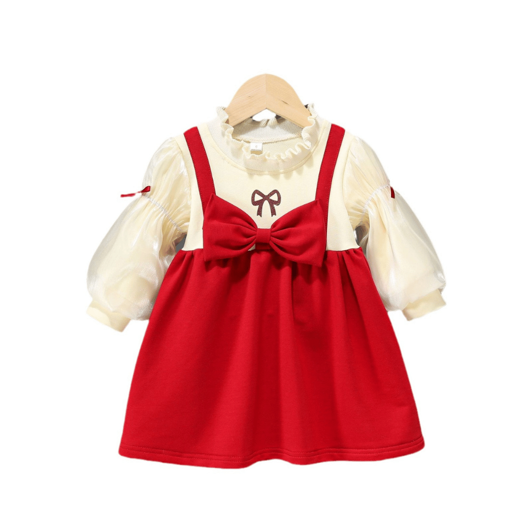 Luxury Velvet Party Dress for Girls