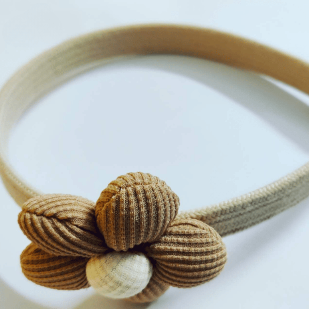 Cute Flower Bow Headband for Girls