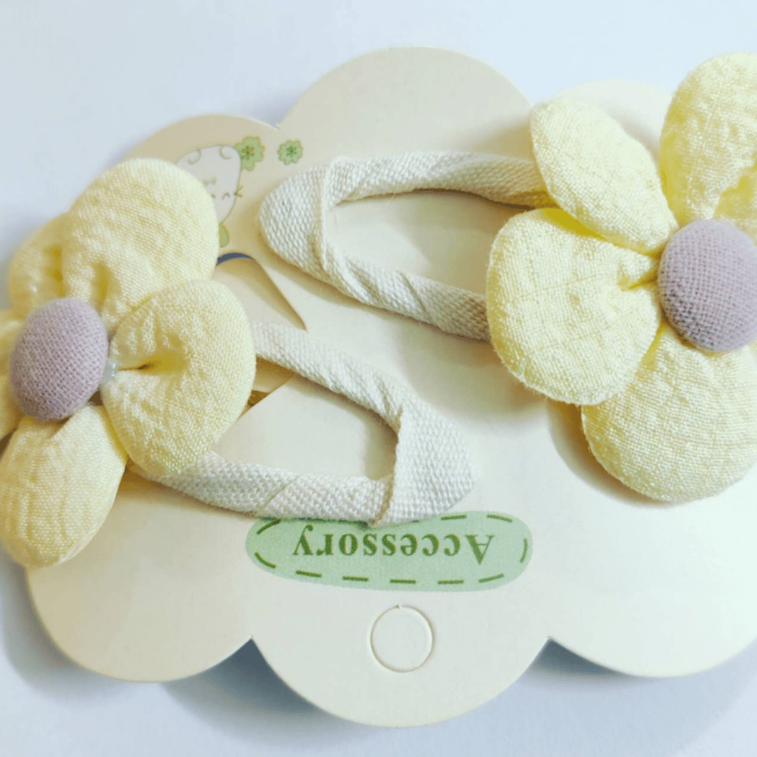 Sweet Princess Floral Hair Clips