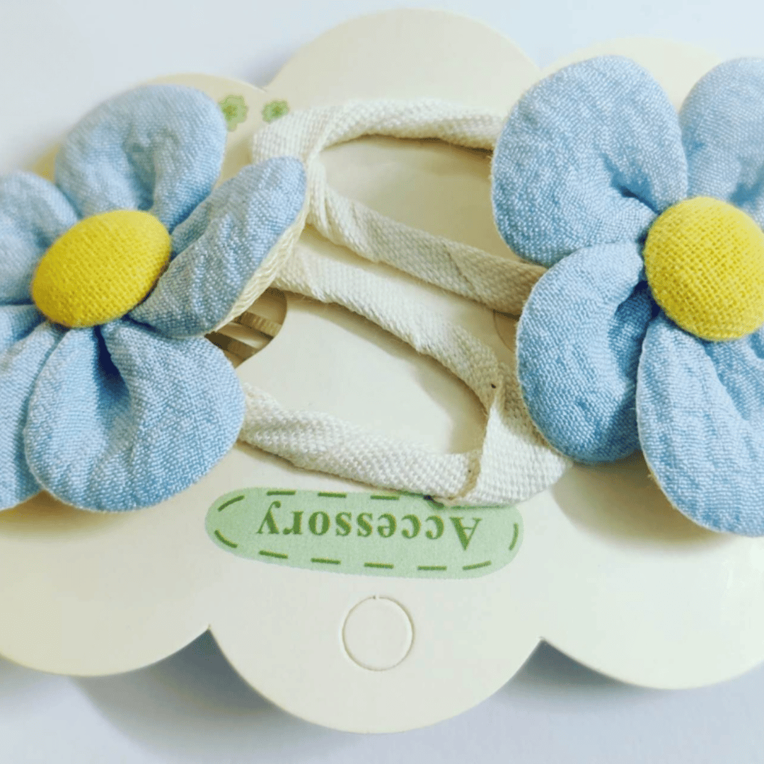 Sweet Princess Floral Hair Clips