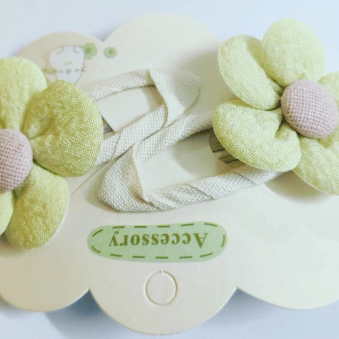 Sweet Princess Floral Hair Clips