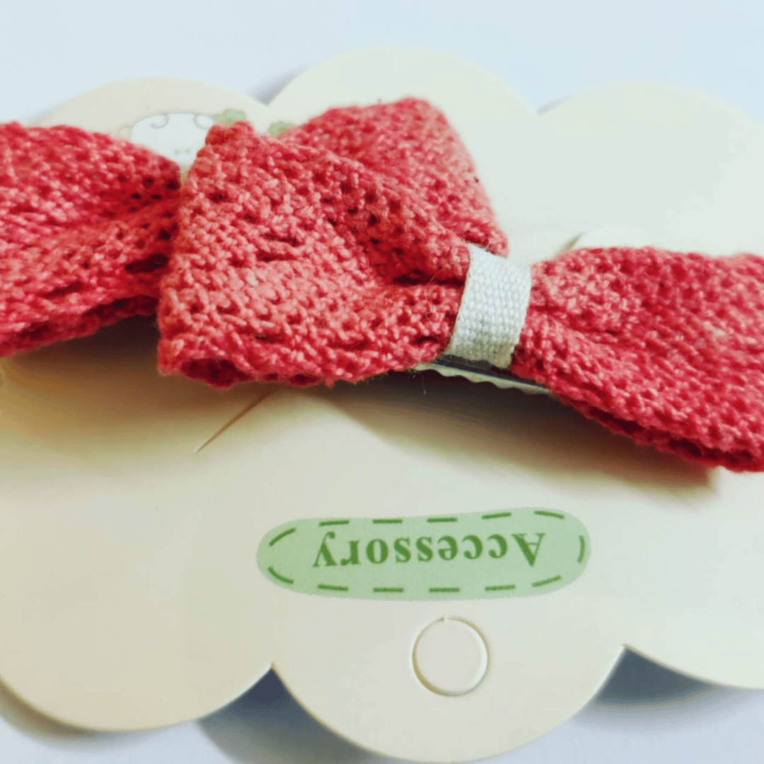 Fringe Ball Hair Clips