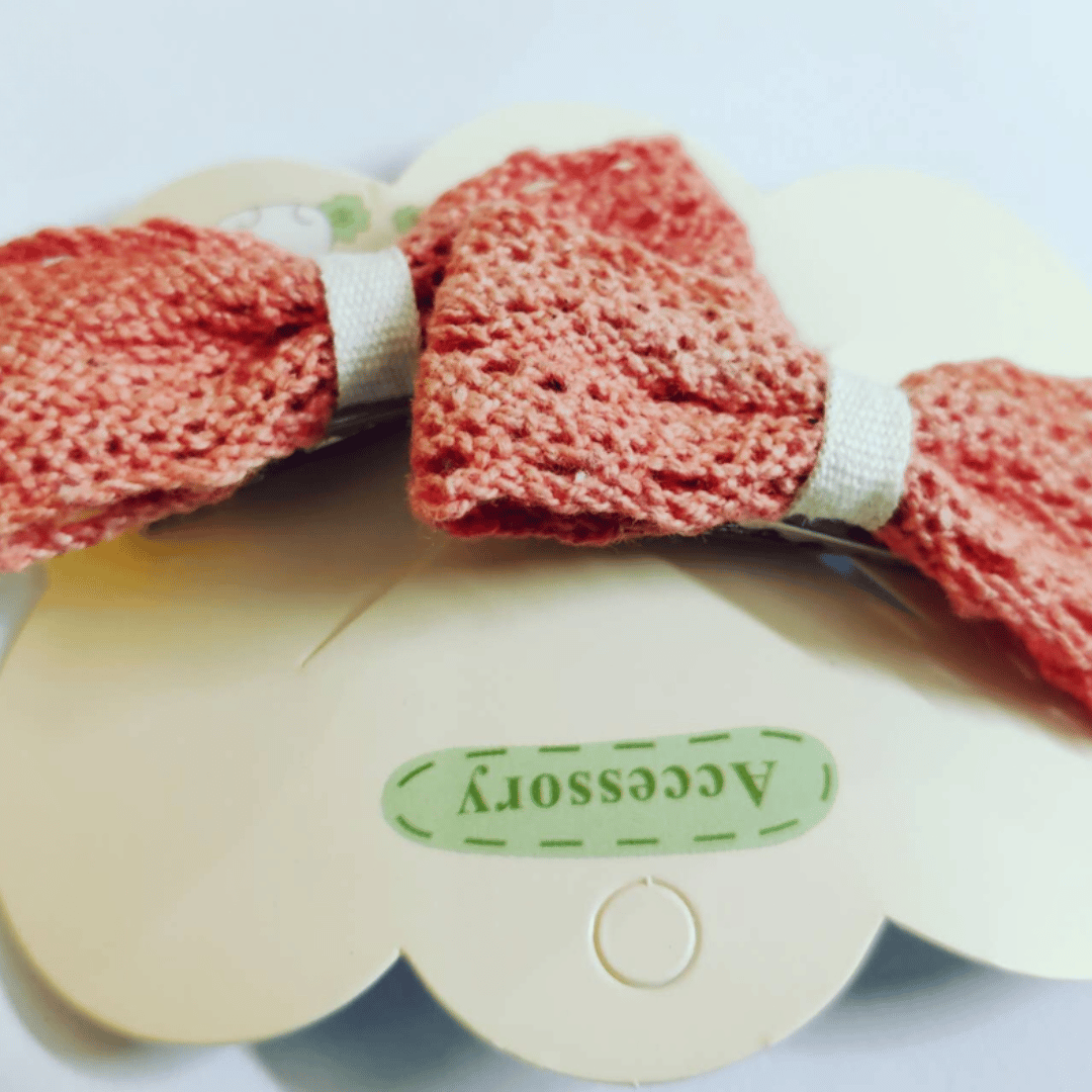 Fringe Ball Hair Clips