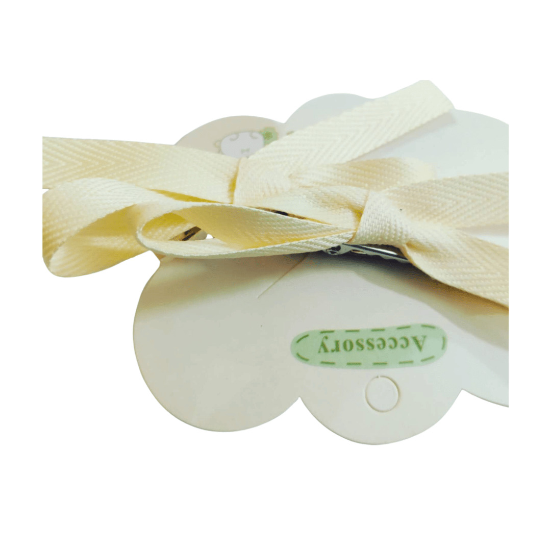 Mini Satin Bow Clips