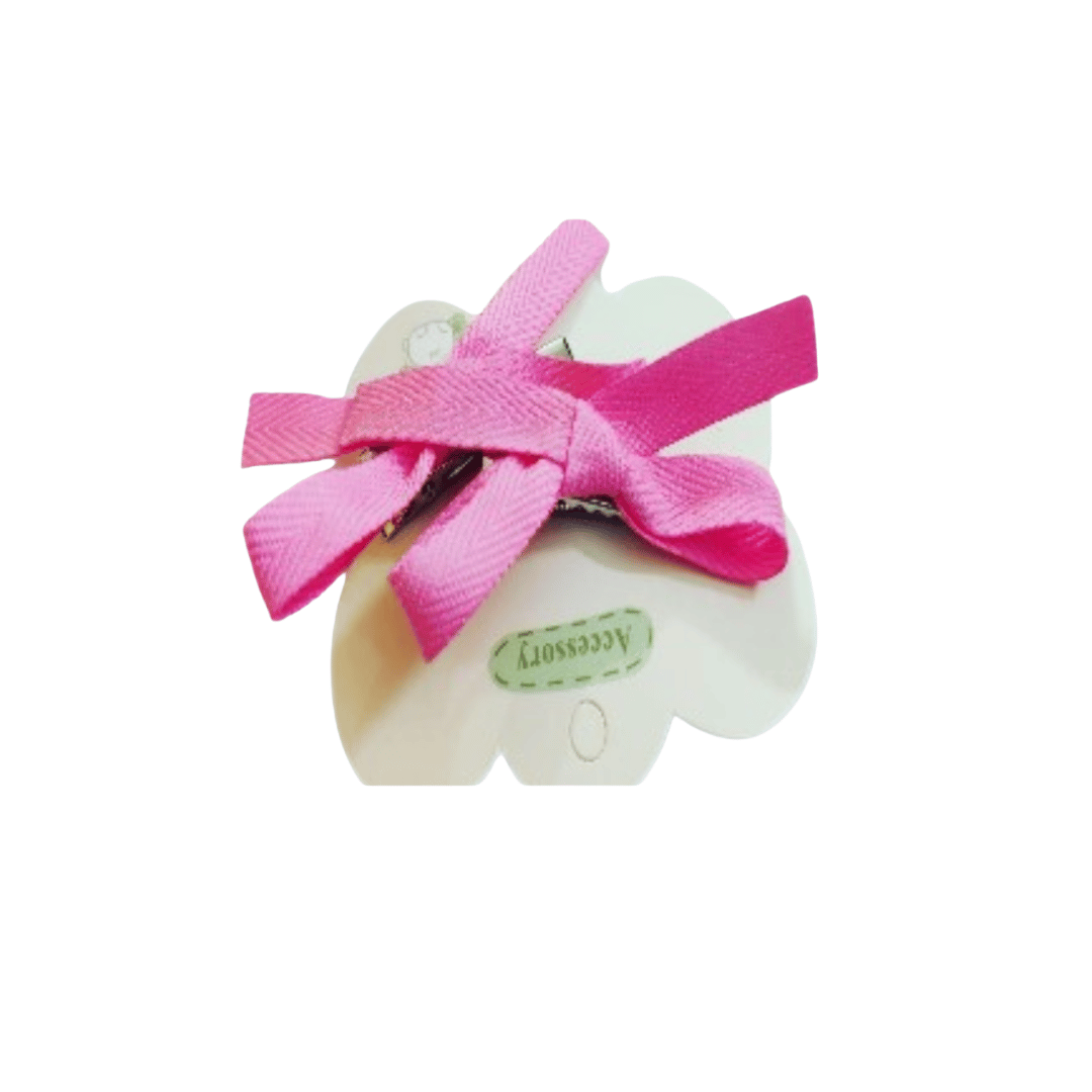 Mini Satin Bow Clips