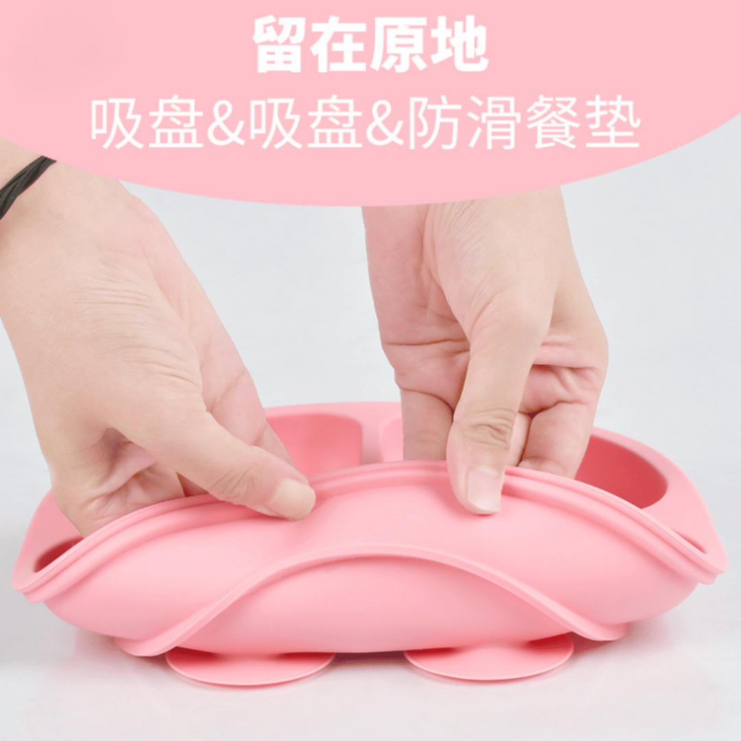 Ceramic Baby Feeding Bowl & Plate Set