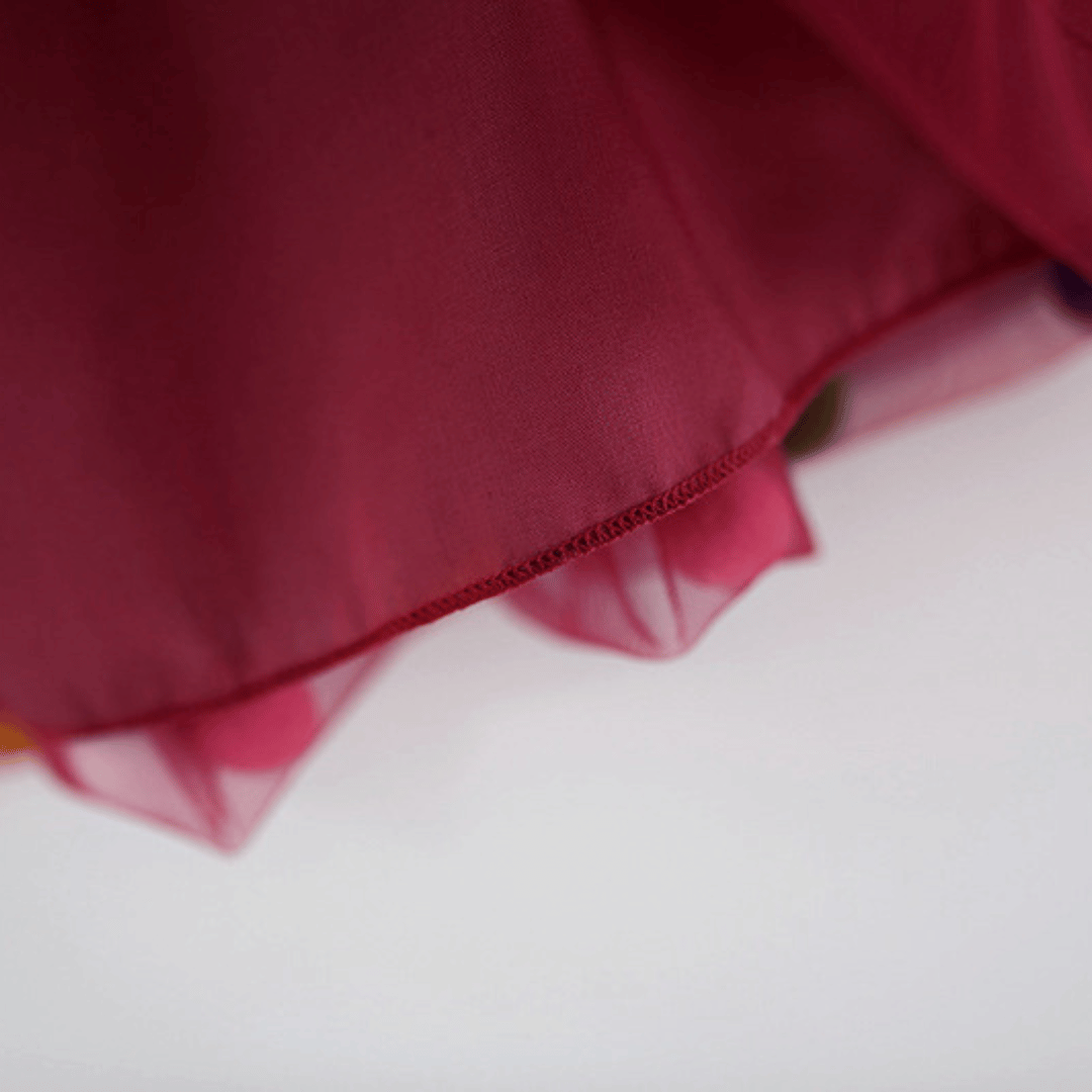 Candy Dot Tulle Girls Princess Dress