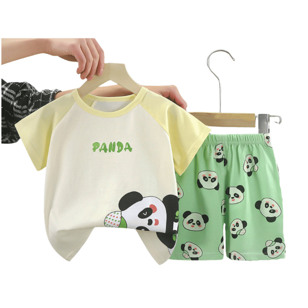 Little Panda T-Shirt Set