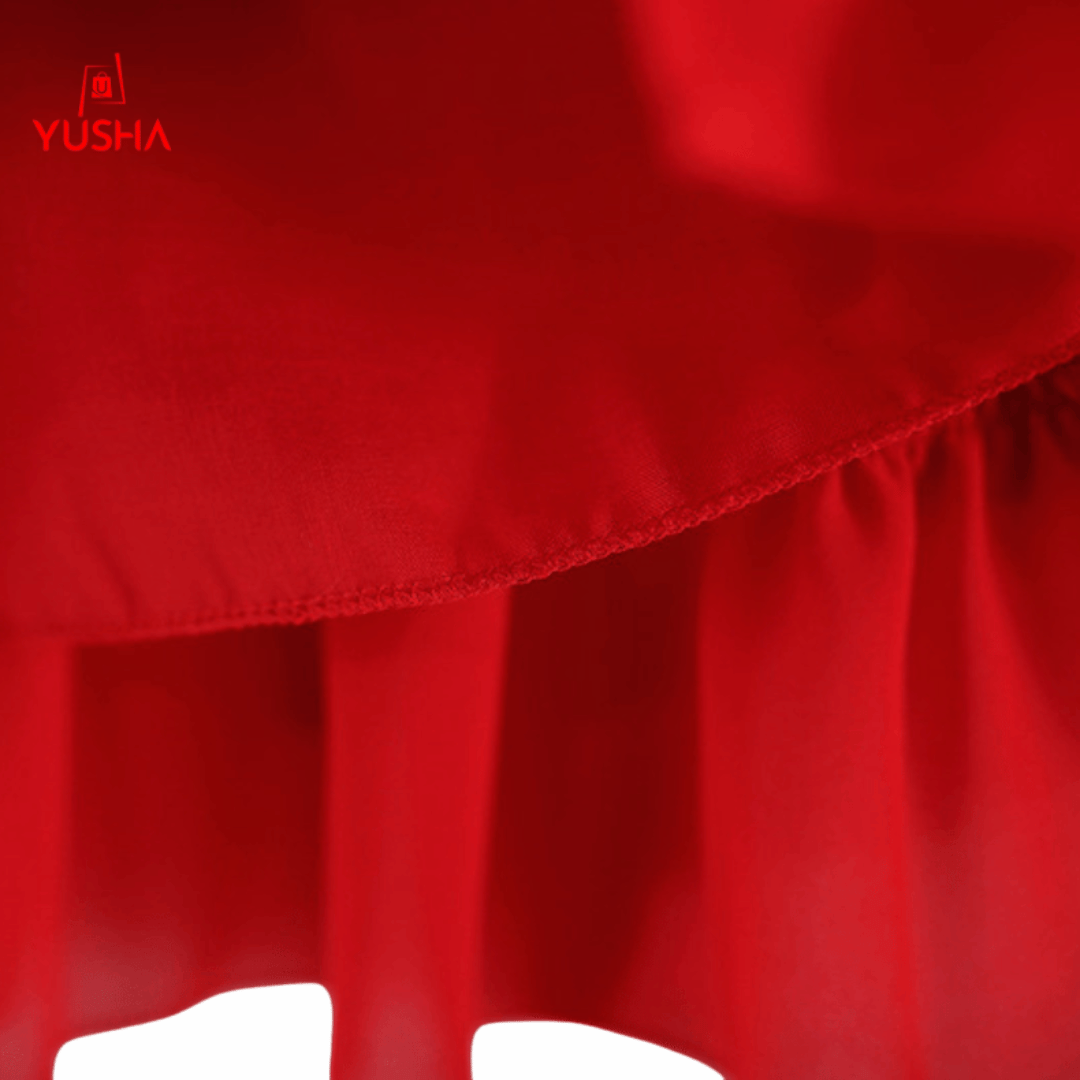 Cute Bow Bunny & Mushroom Dress