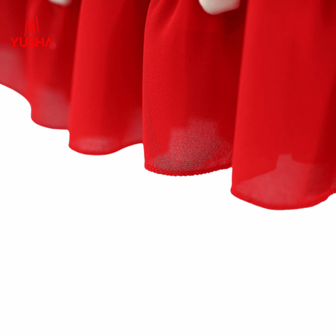 Cute Bow Bunny & Mushroom Dress