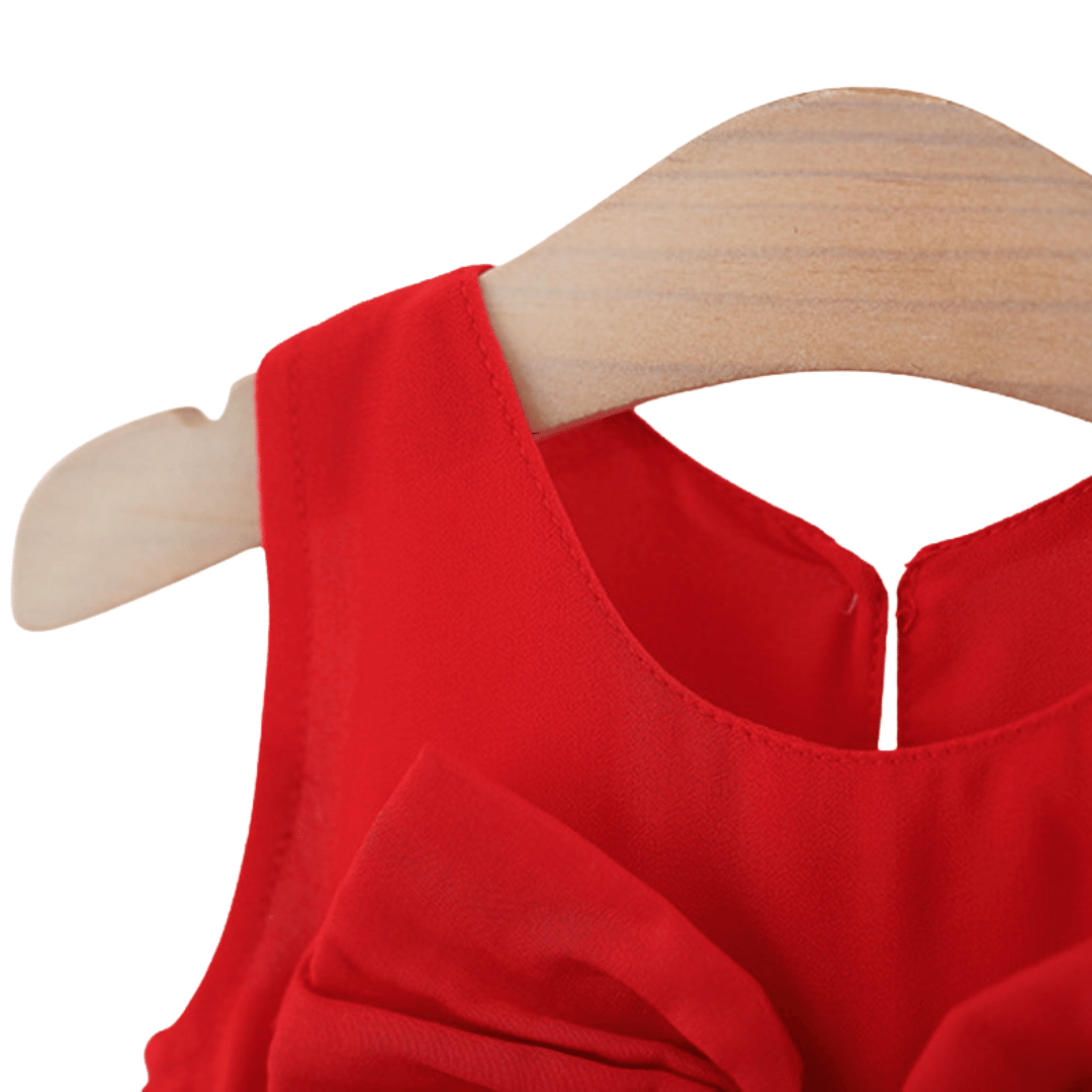 Cute Bow Bunny & Mushroom Dress