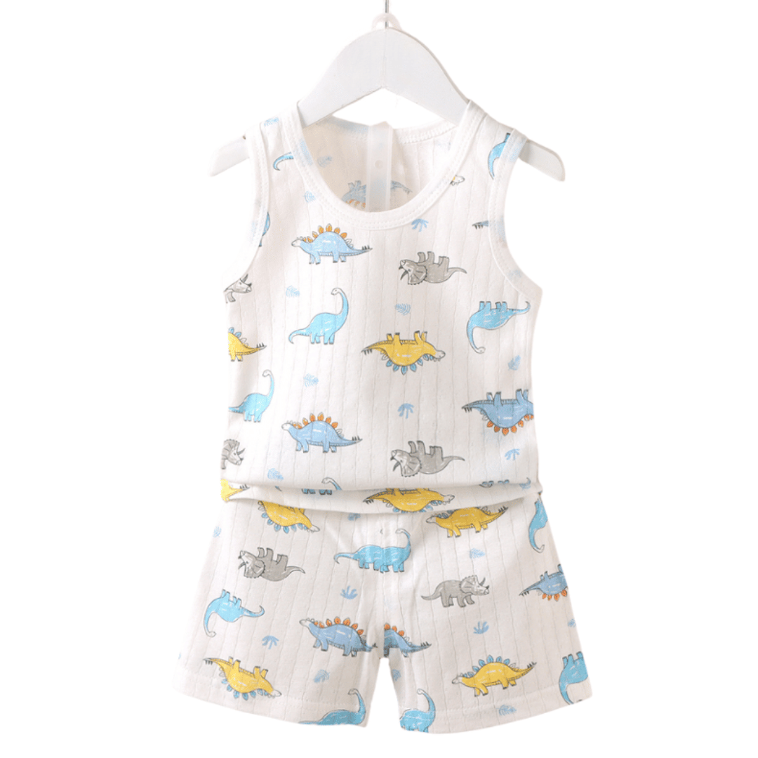 Dinosaur Baby Vest & Shorts Set