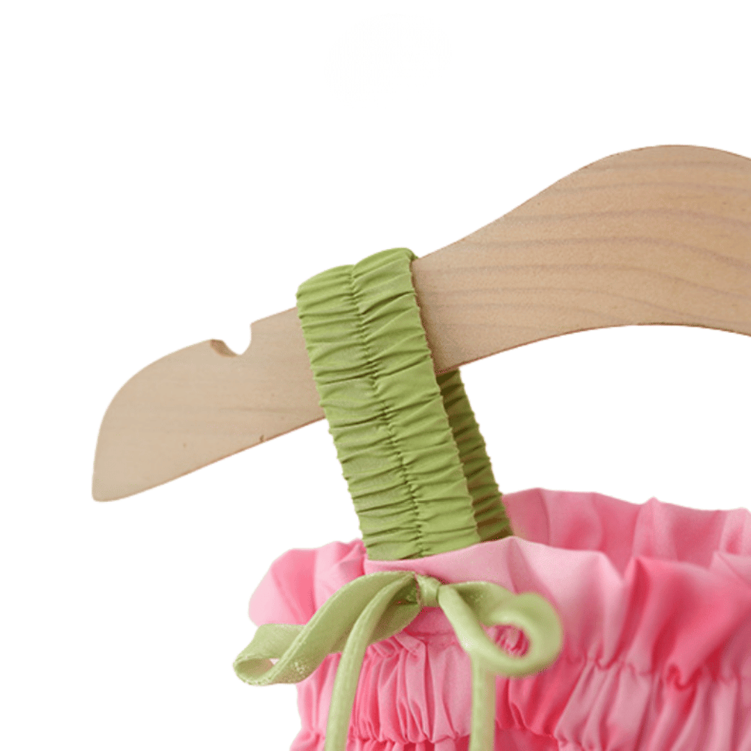 Two-Tulip Love Girls Chiffon Sling Two-Piece Set