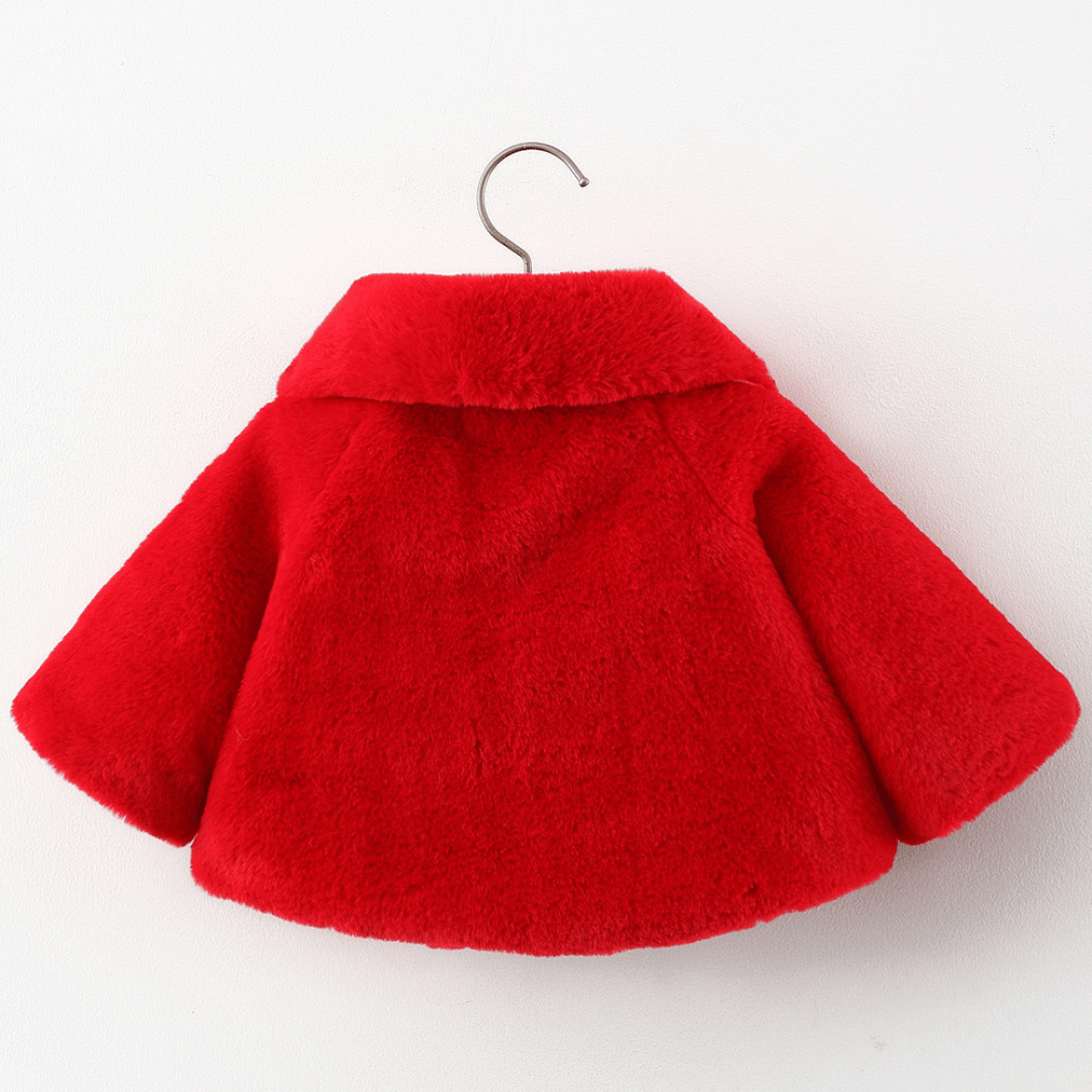 Royal Princess Bow Snow Angel Winter Coat