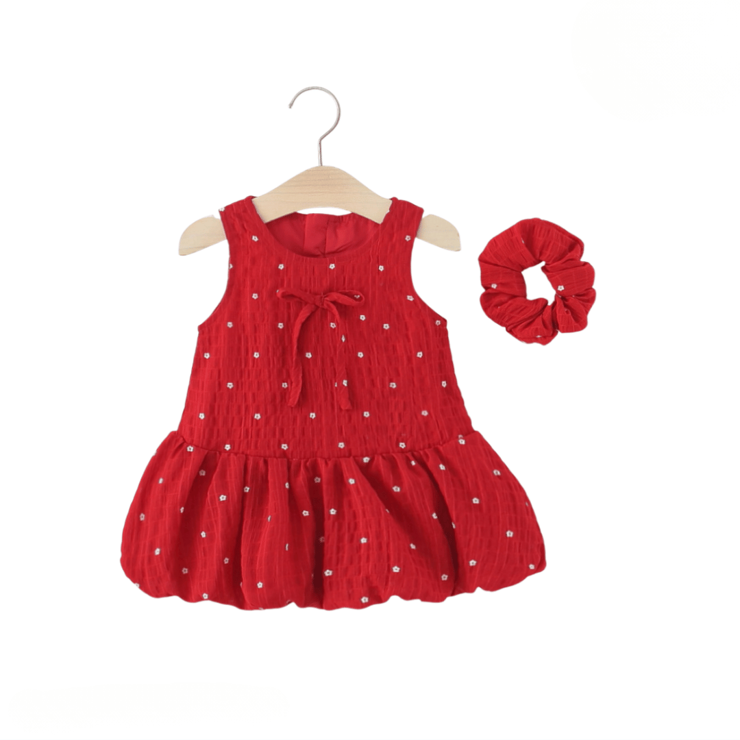 Rosebud Glow Sleeveless Dress