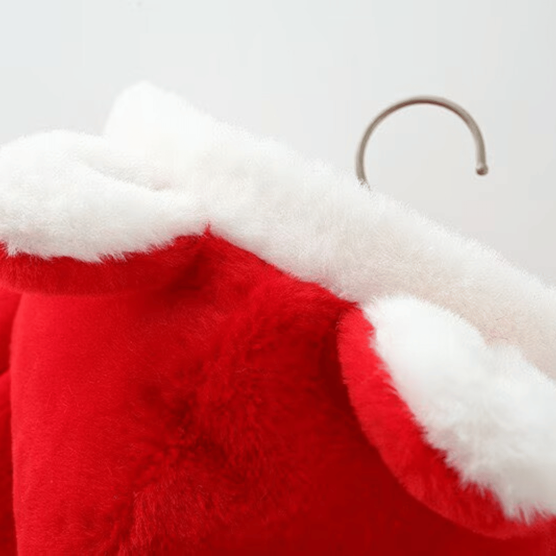 Princess Rabbit Ear Hooded Fur Coat