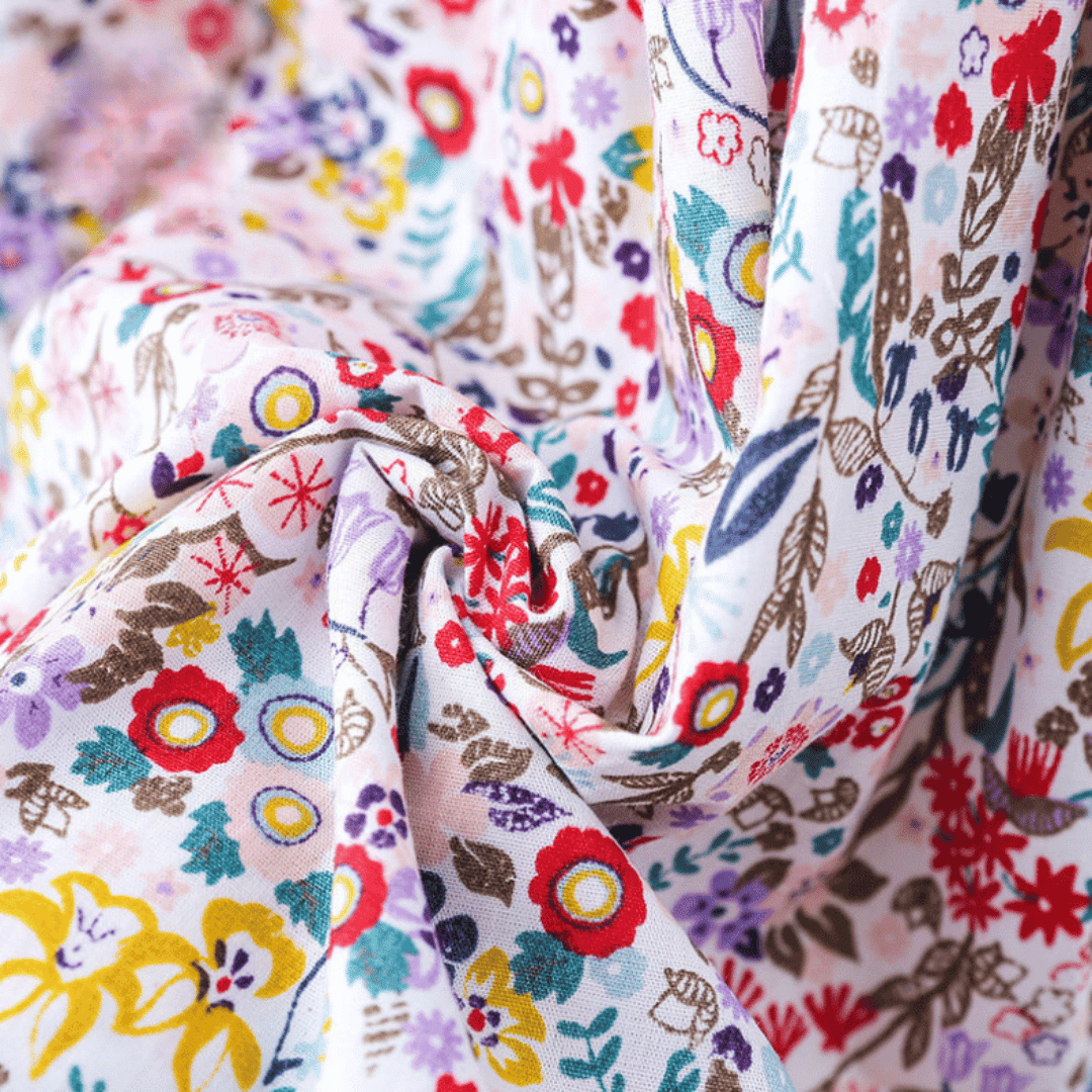 Korean Floral Princess Summer Dress