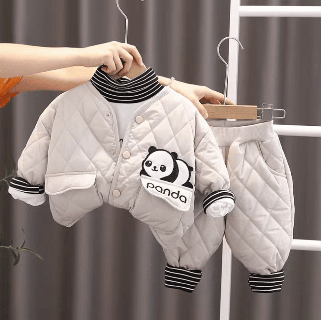 Cozy Panda Winter Combo Set