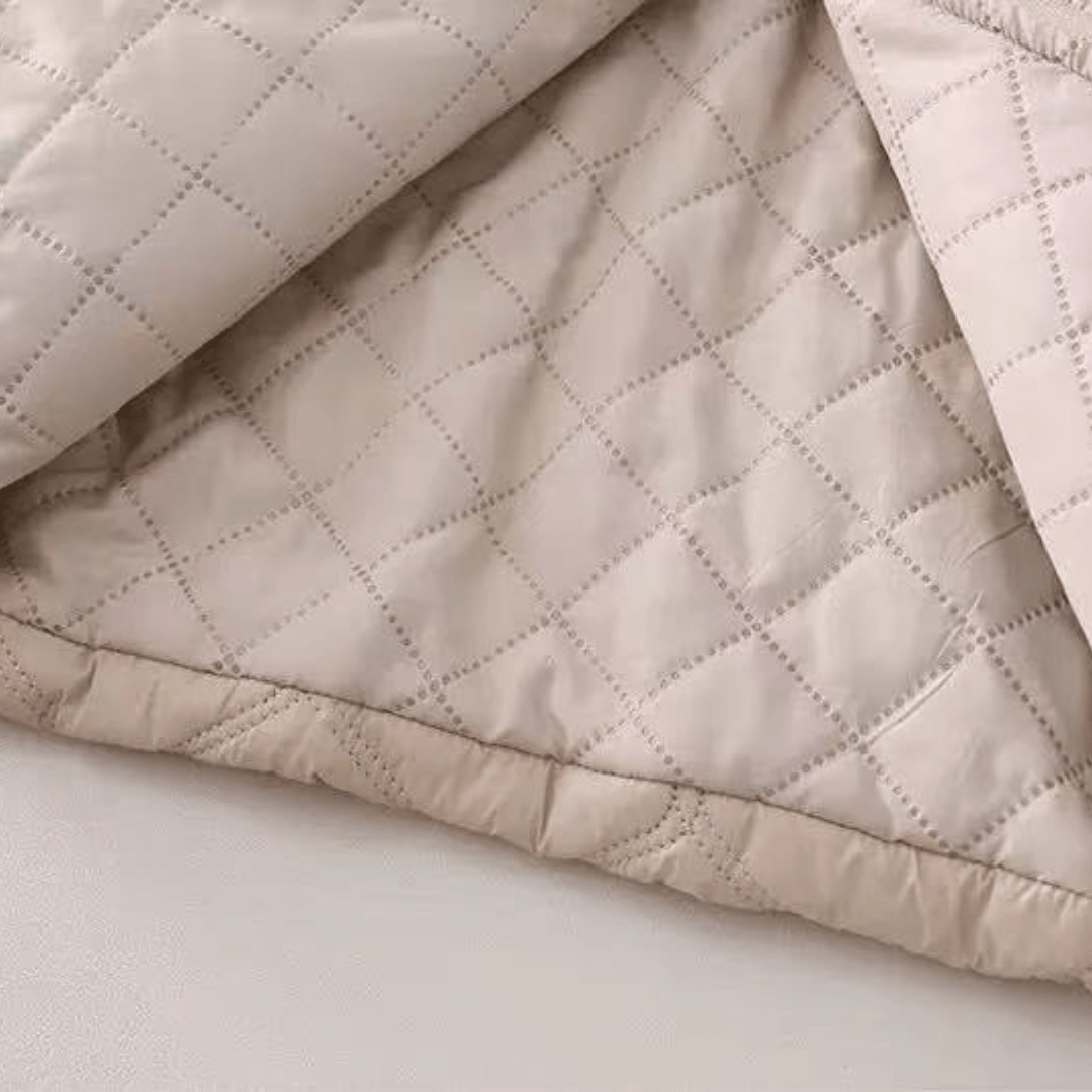 Korean Quilted Winter Jacket Set