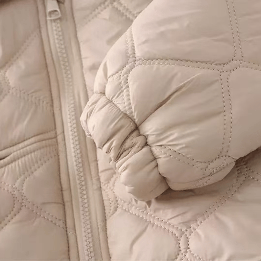 Korean Quilted Winter Jacket Set