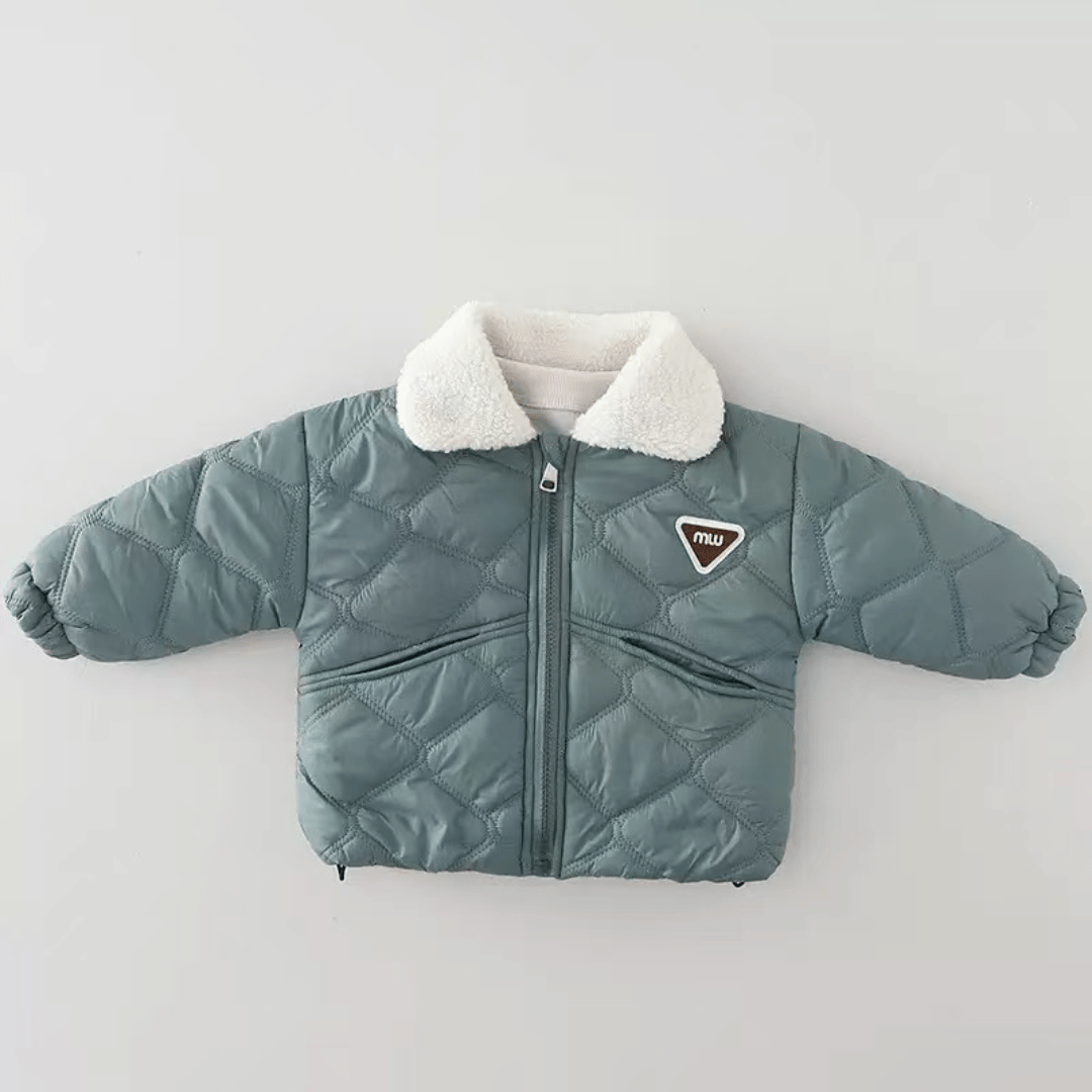 Korean Quilted Winter Jacket Set