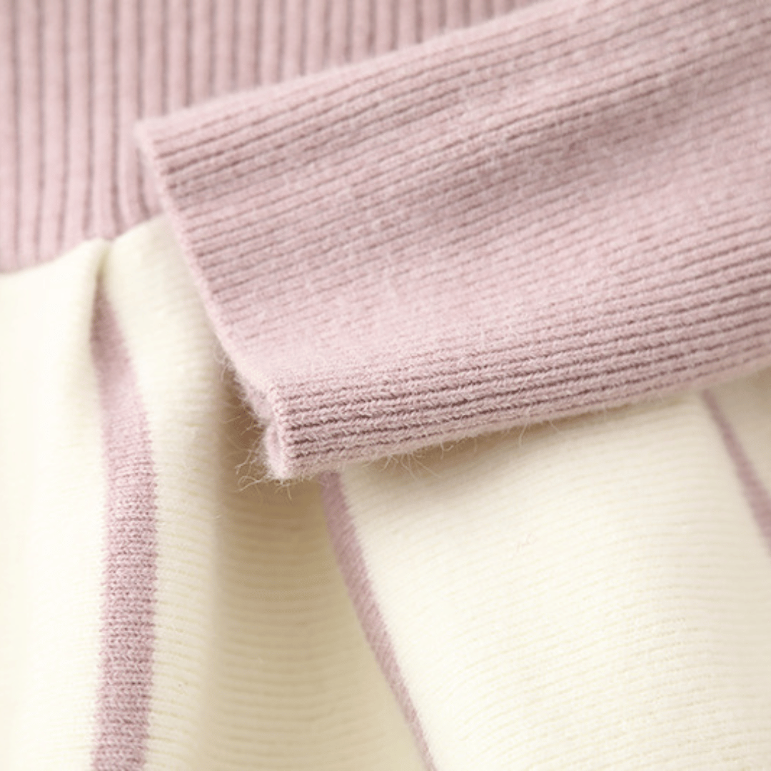 Princess Knitted Bow Winter Dress