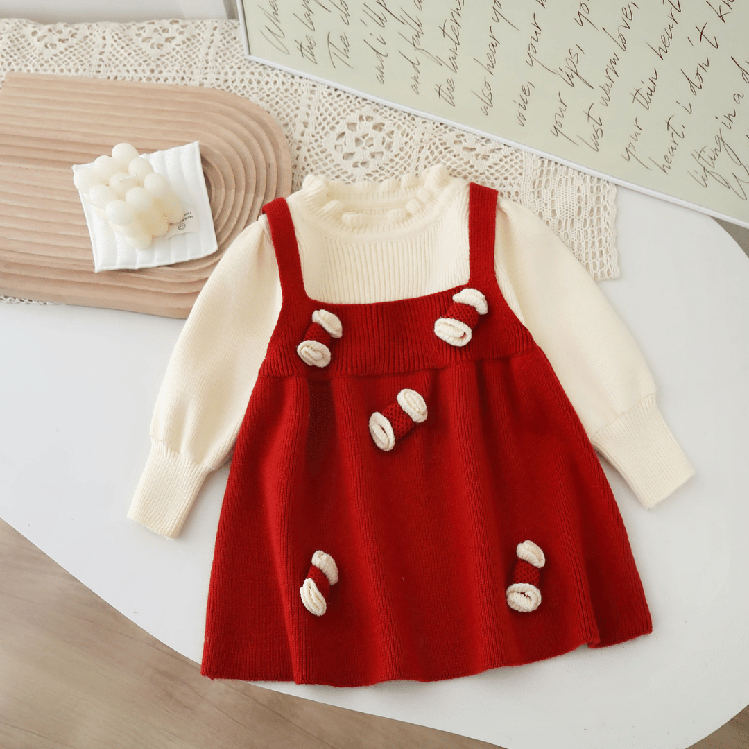 Soft Wool Princess Winter Dress