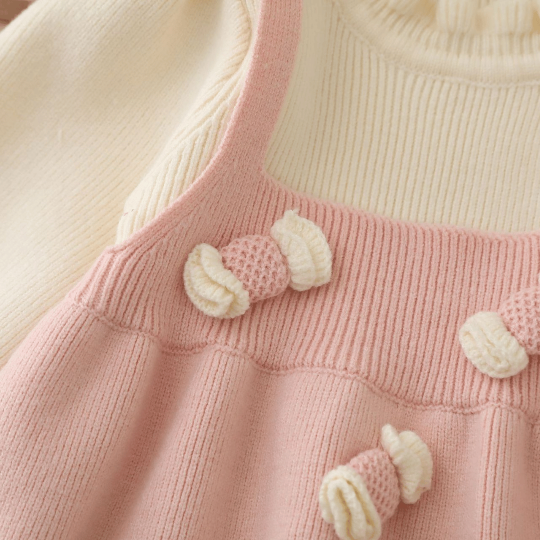 Soft Wool Princess Winter Dress