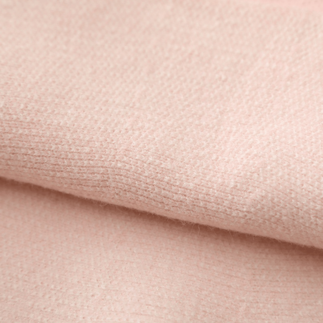 Princess Bunny Brooch Knit Winter Dress