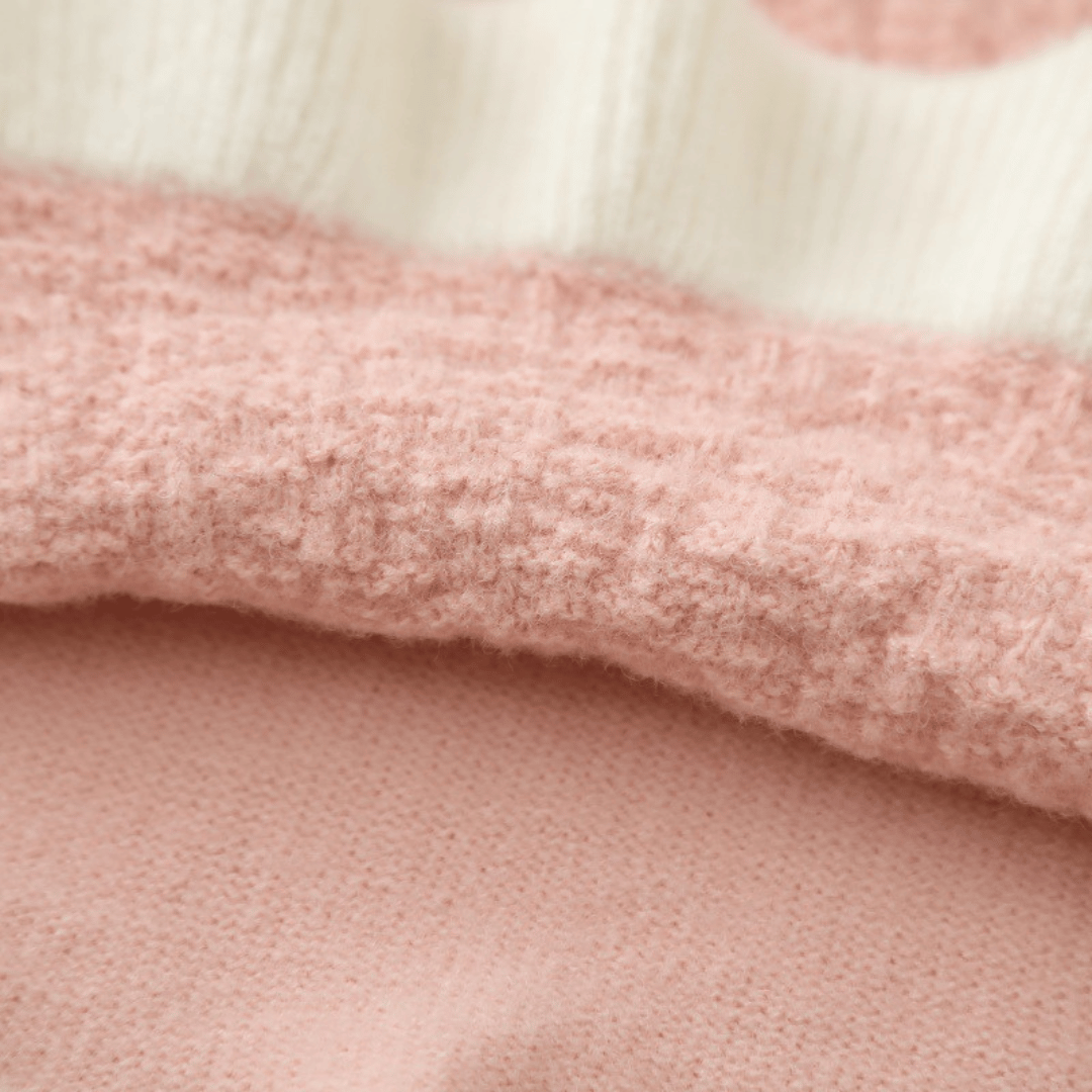 Princess Woolen Bow Fluffy Winter Dress