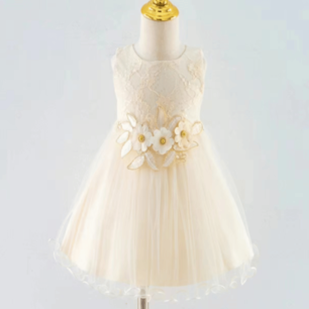 Elegant Flower Princess Party Dress