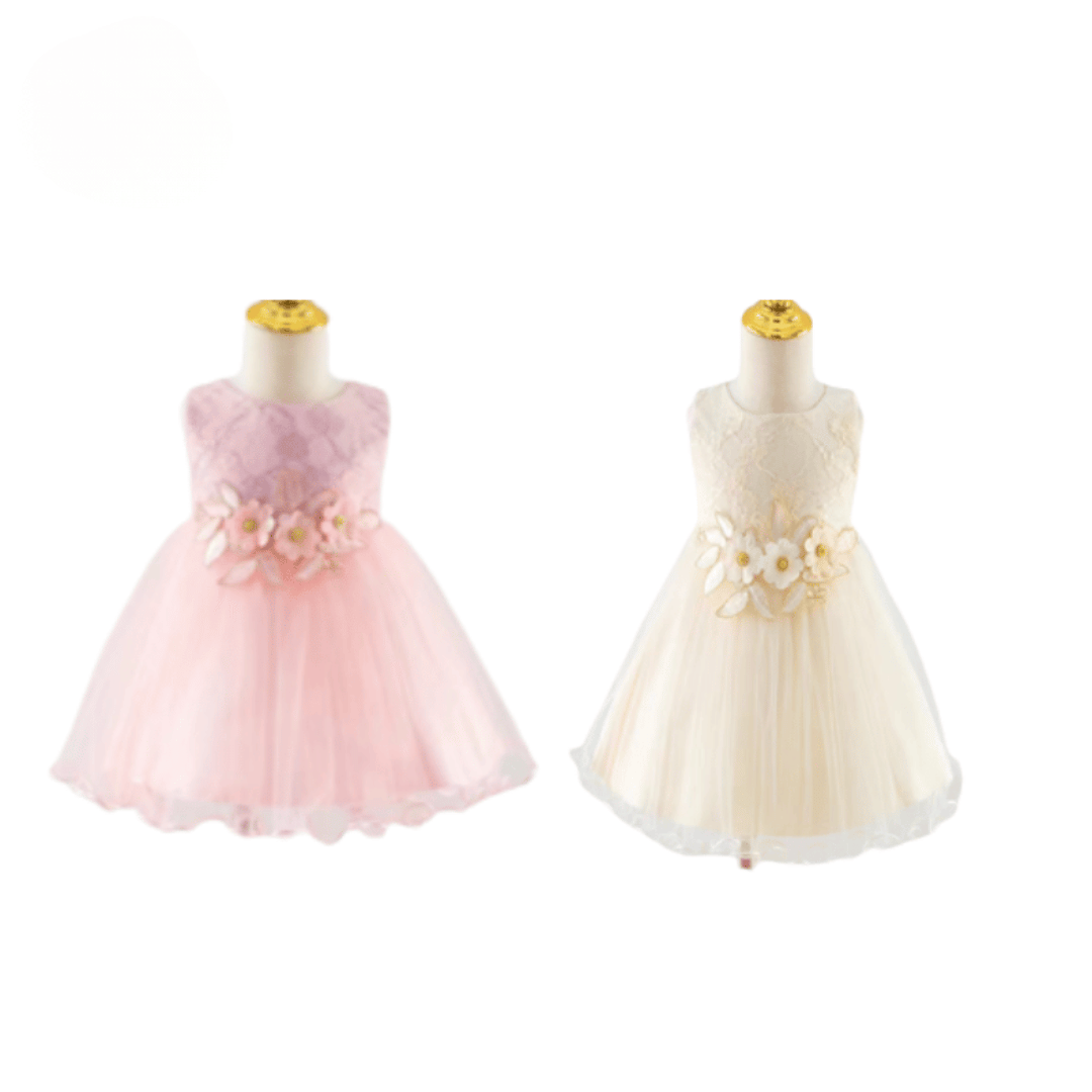 Elegant Flower Princess Party Dress