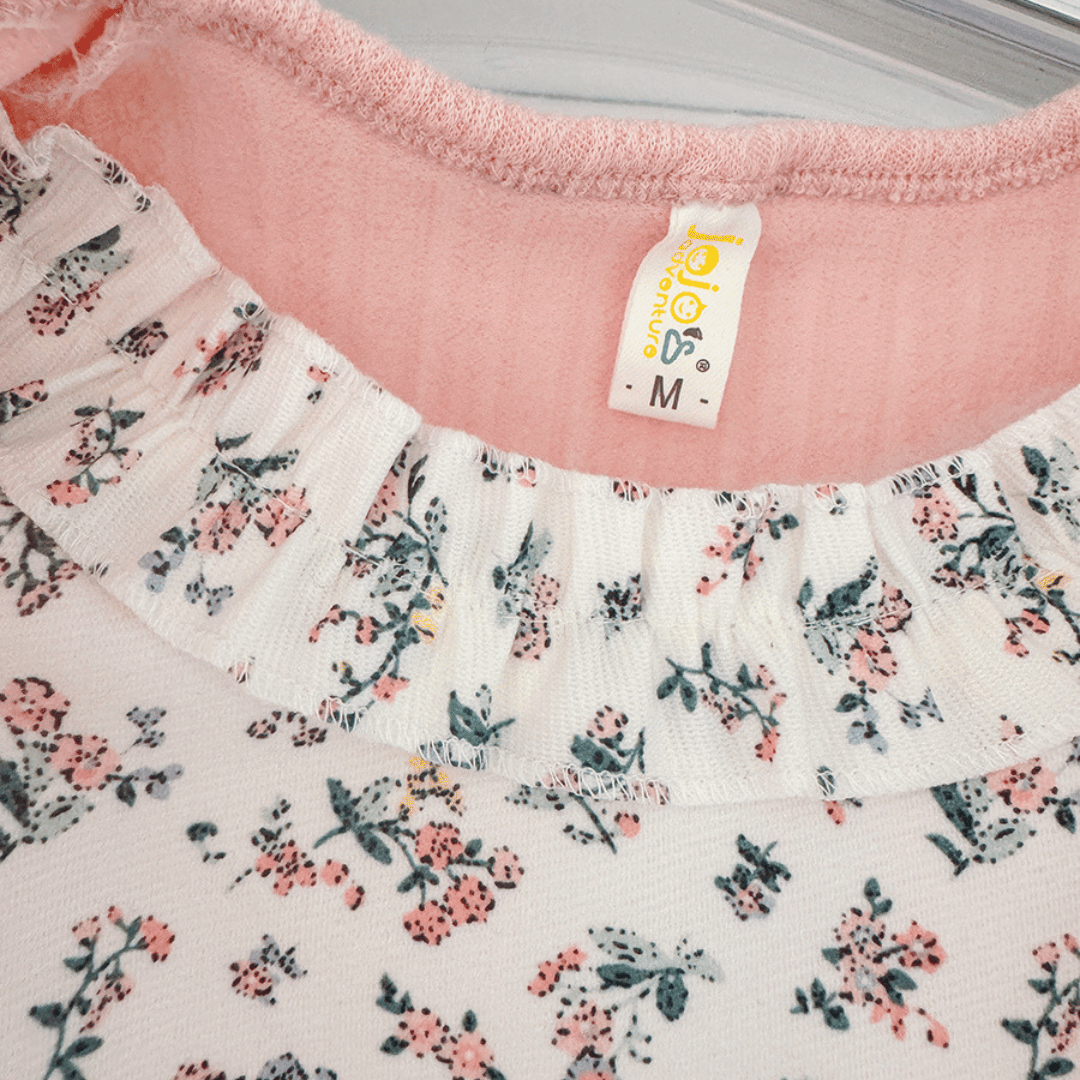 Stylish Floral Cardigan Princess Dress