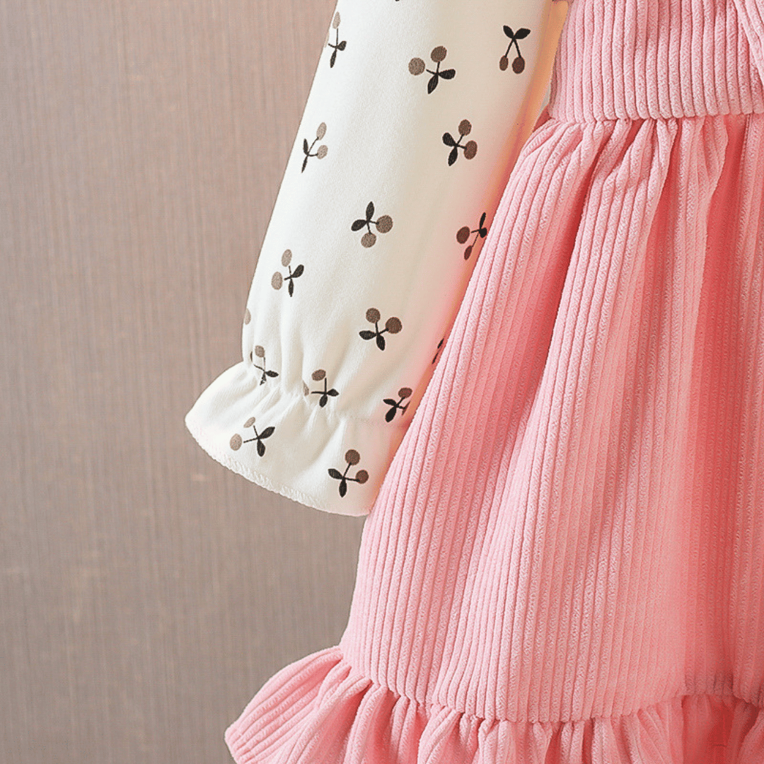 Floral Teddy Strap Princess Dress