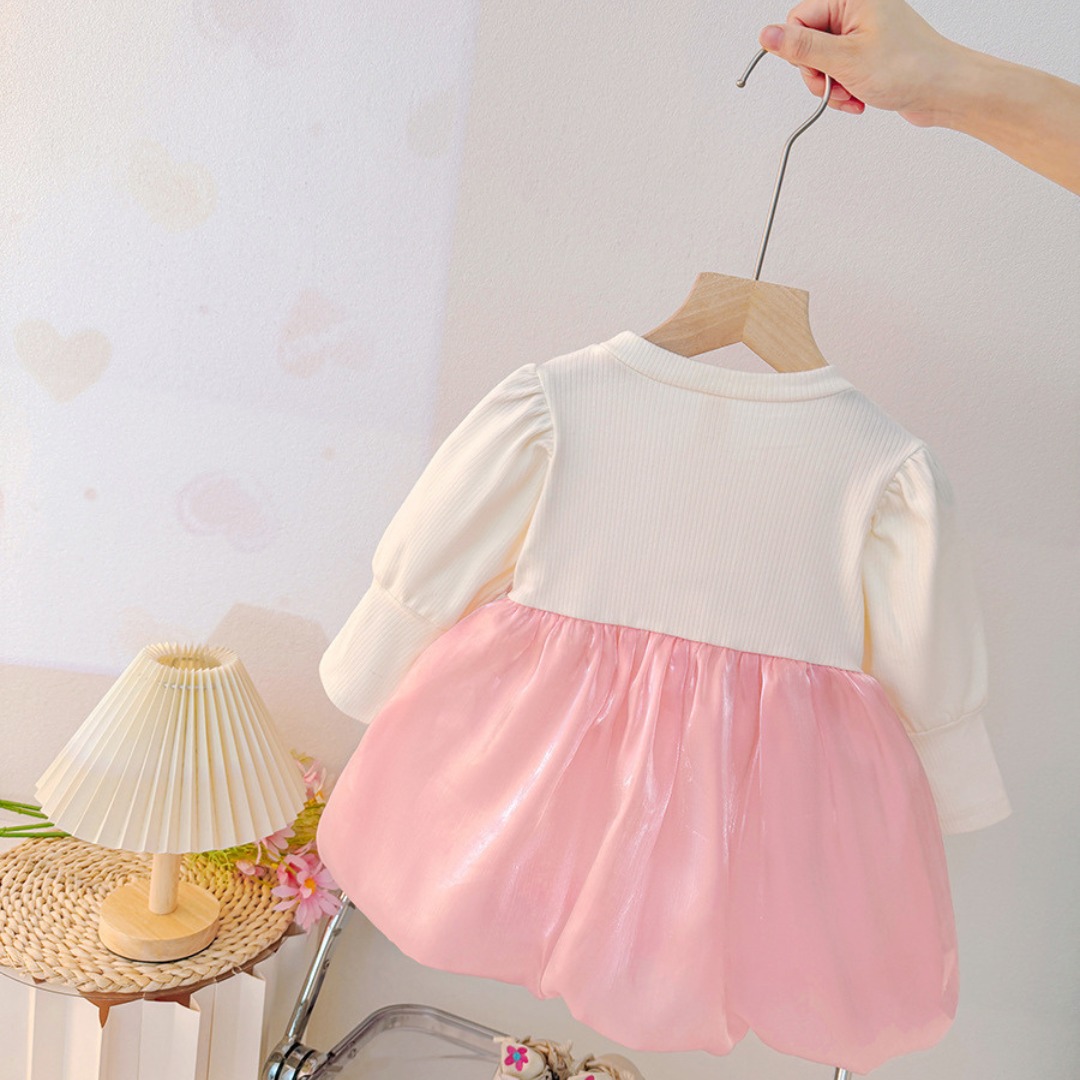 Sequin Bloom Princess Party Dress