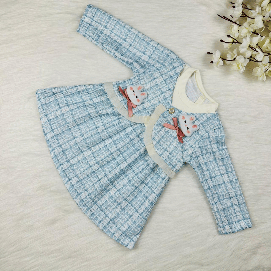 Bunny Tweed Royal Princess Dress