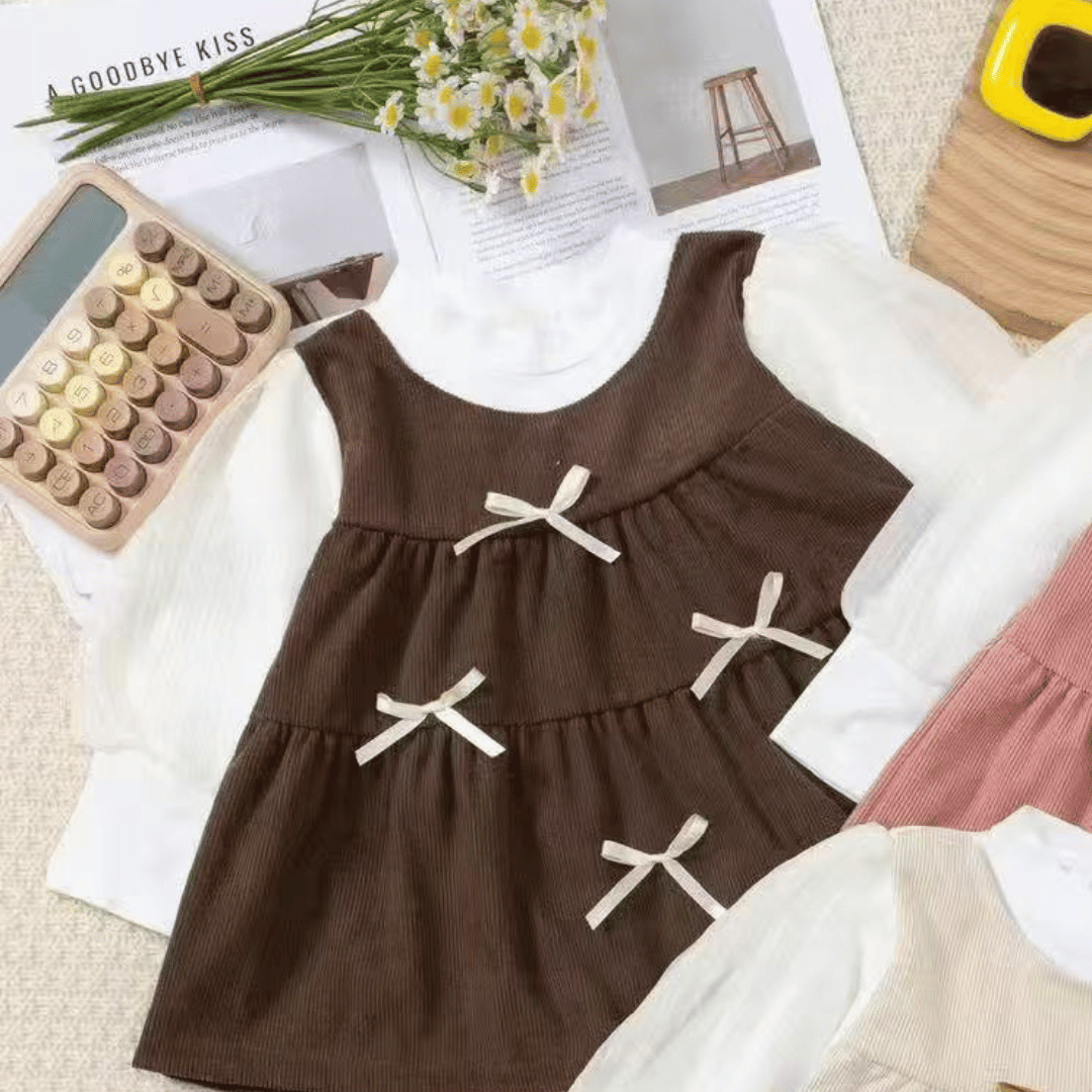 Soft Bow Princess Dress