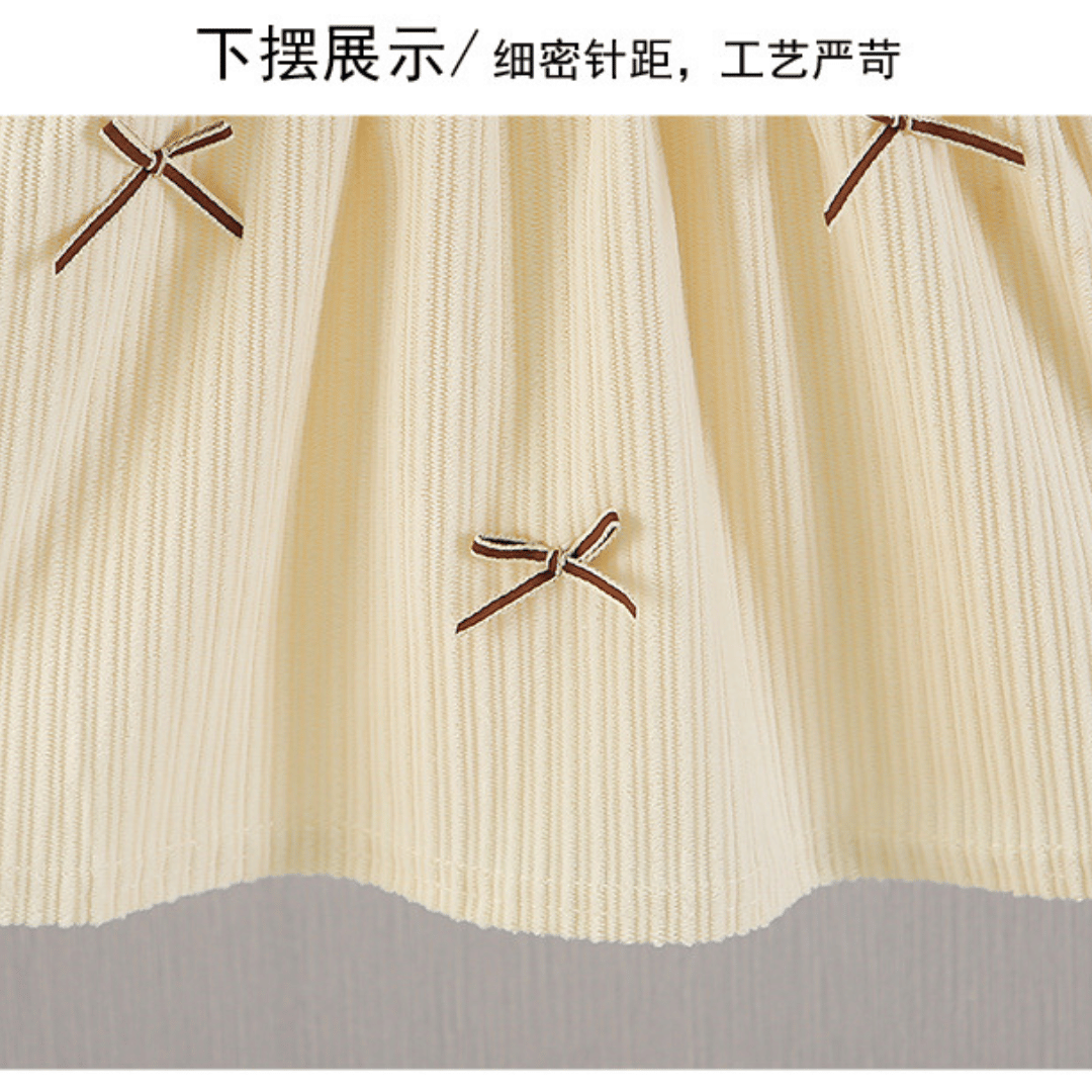 Soft Bow Princess Dress