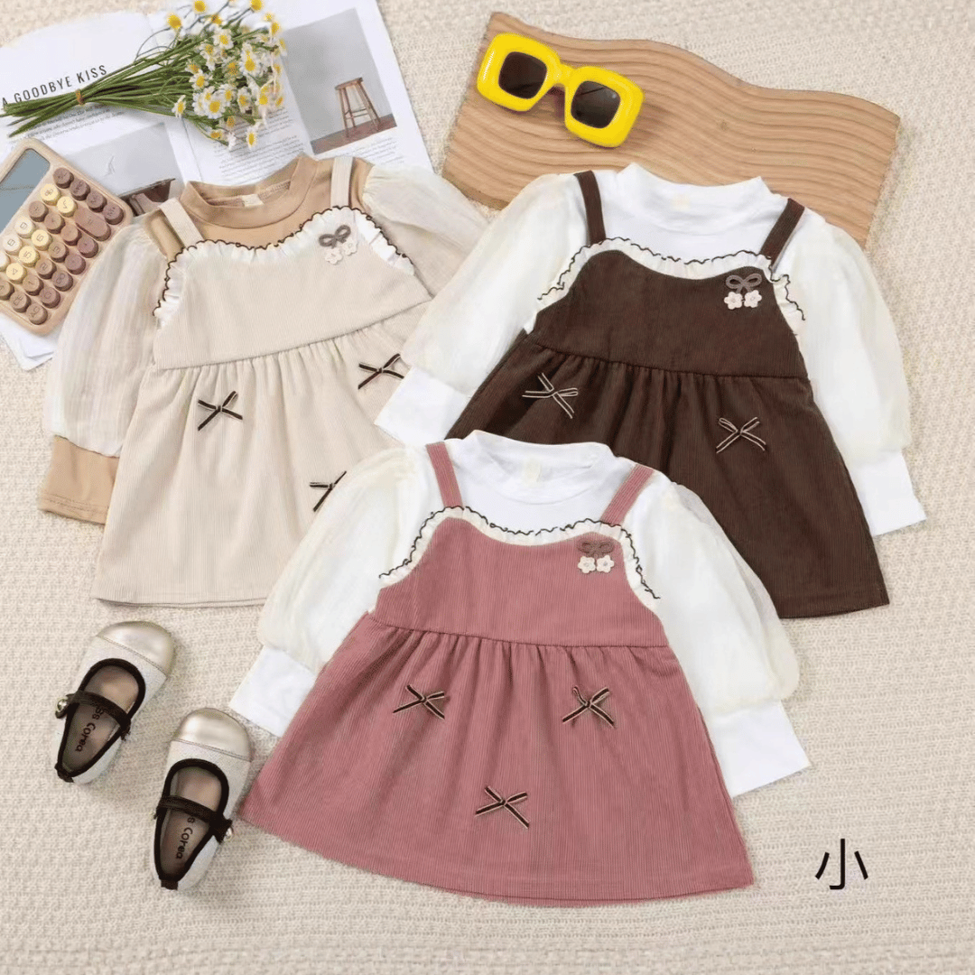 Soft Bow Princess Dress