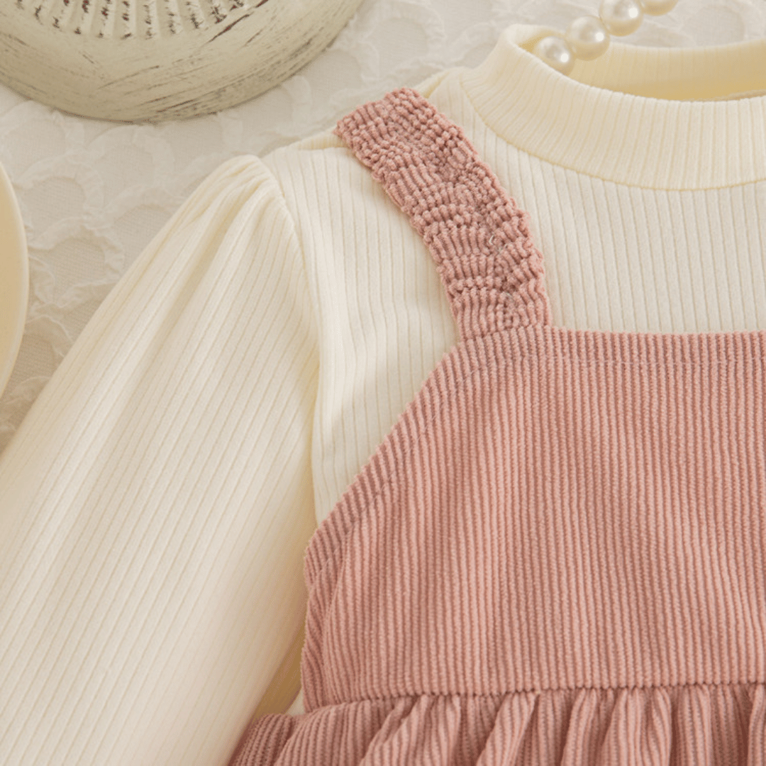 Long Sleeve Bow Dress