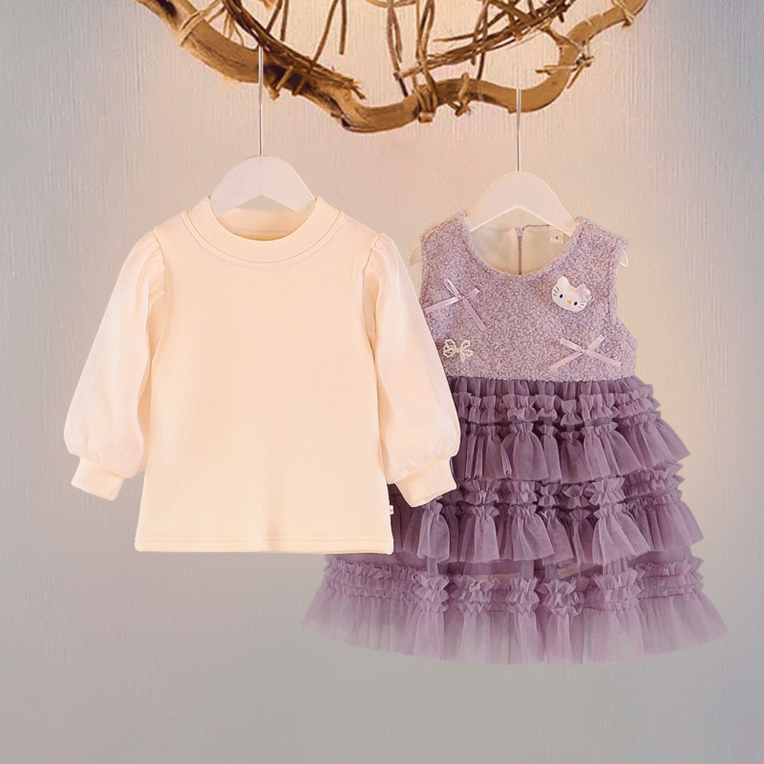 Premium Cartoon Princess 2-Piece Set