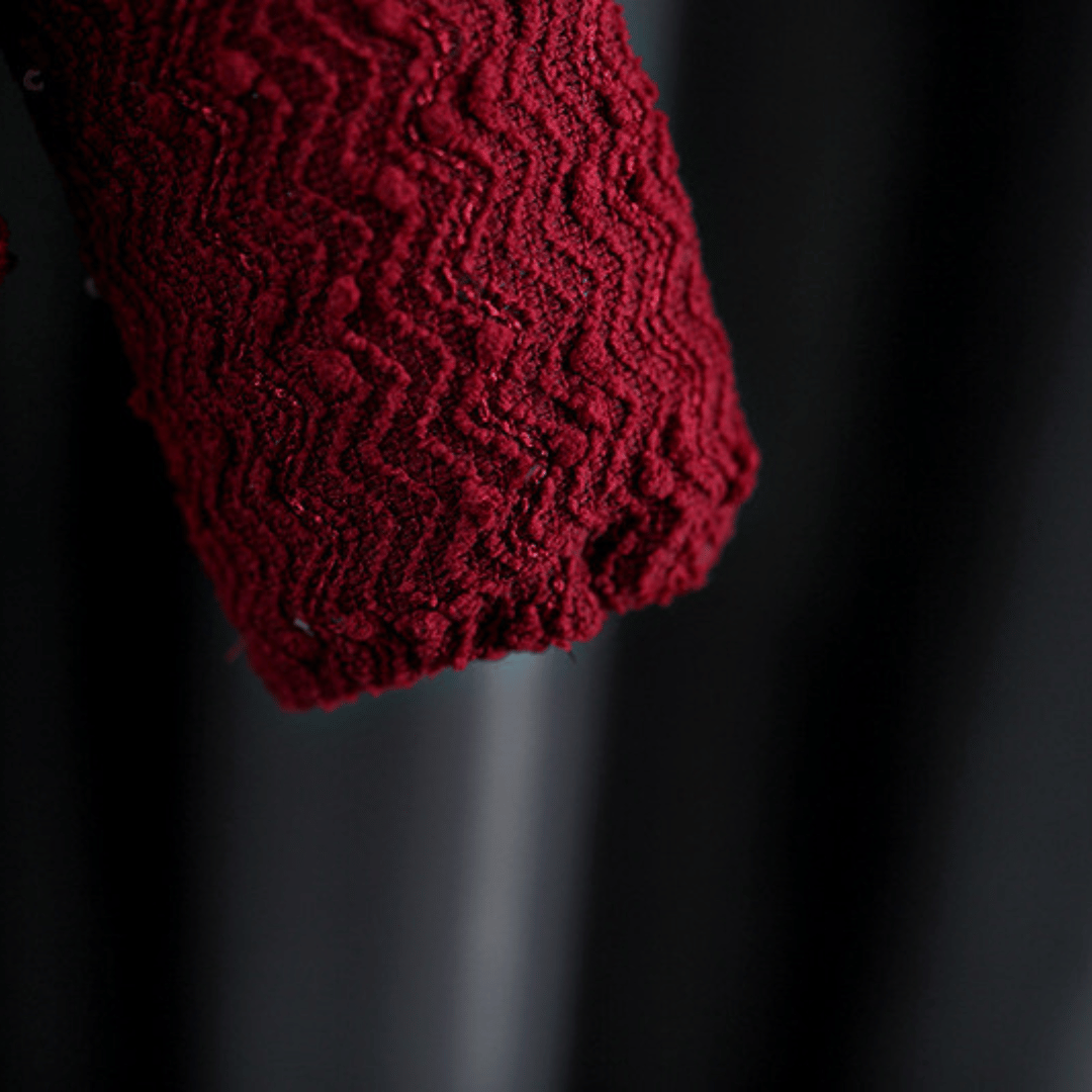 Luxury Maroon Bow Princess 2-Piece Set