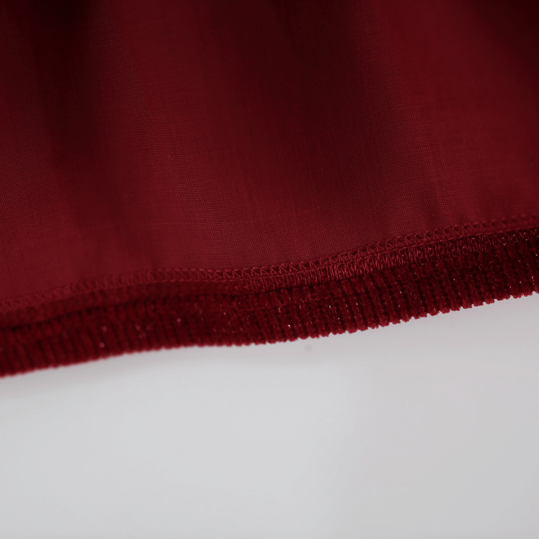 Royal Maroon Bow Princess Dress