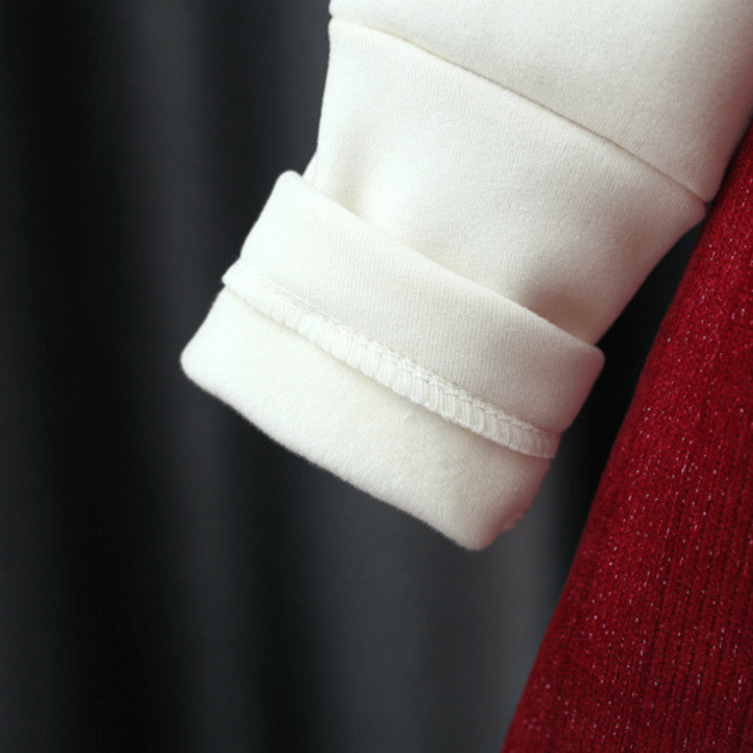 Fleece-Lined Bow Princess 2-Piece Set