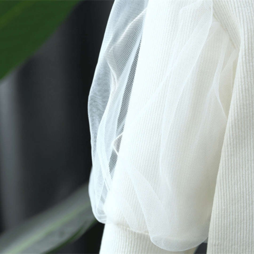 Red Bow White Princess 2-Piece Set