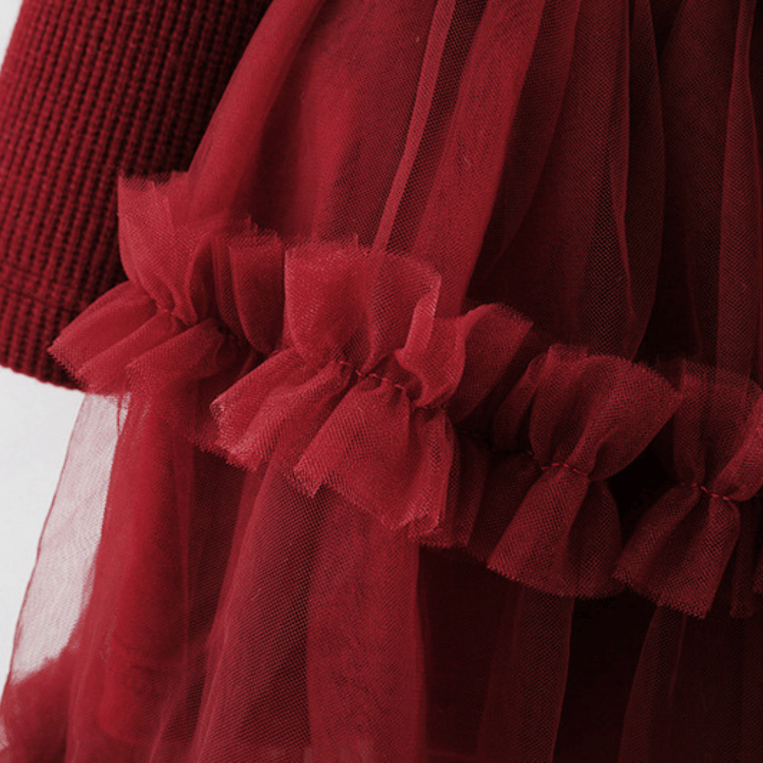 Luxury Fleece-Lined Baby Girl Shawl 2-Piece Set