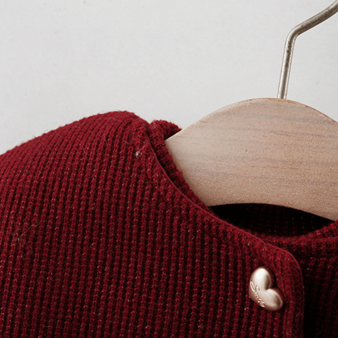 Luxury Fleece-Lined Baby Girl Shawl 2-Piece Set